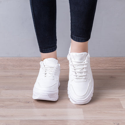 Zapatillas Urbanas Mujer Klay - Blanco