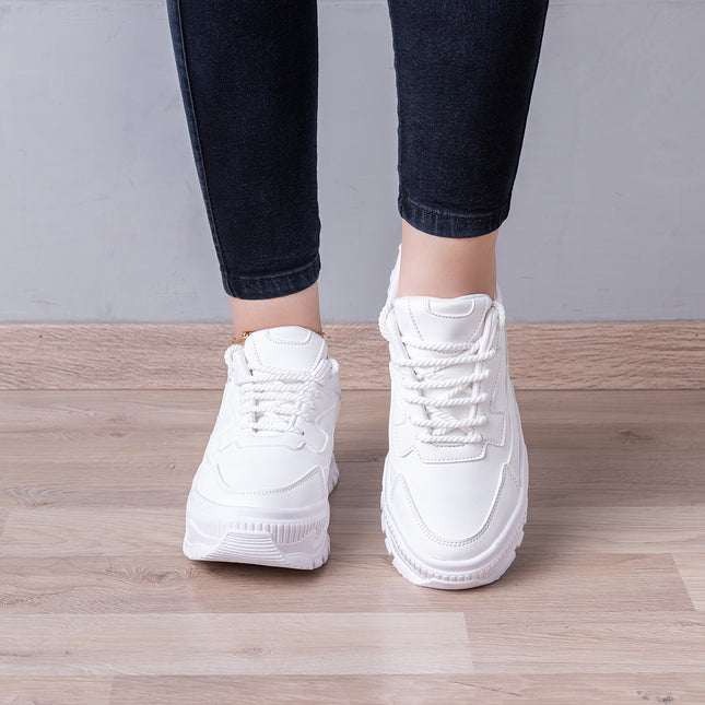 Zapatillas Urbanas Mujer Klay - Blanco