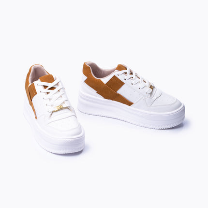 Zapatillas Urbanas Mujer Krabi - Camel