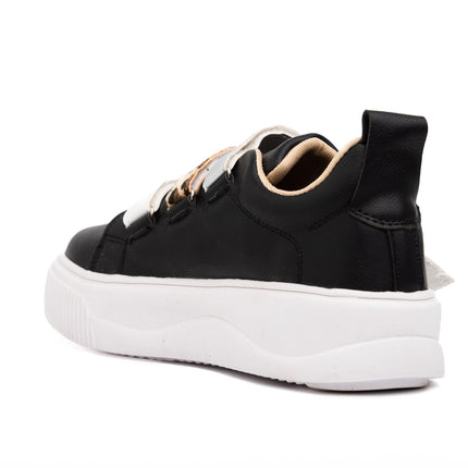 Zapatillas Urbanas Mujer La Plata - Negro