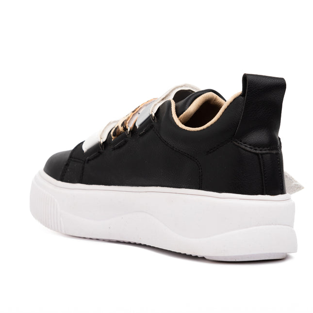 Zapatillas Urbanas Mujer La Plata - Negro