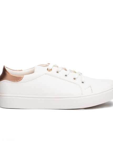 Zapatillas Urbanas Mujer Life - Dorado