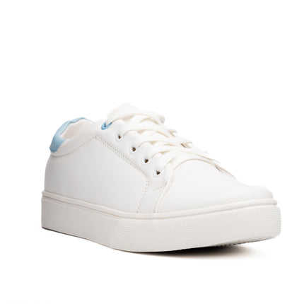 Zapatillas Urbanas Mujer Life - Celeste