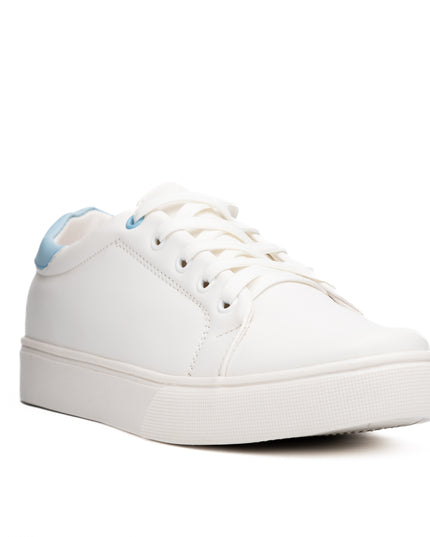 Zapatillas Urbanas Mujer Life - Celeste
