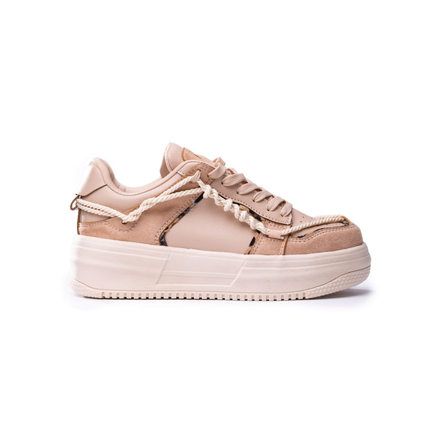 Zapatillas Urbanas Mujer Liz - Beige