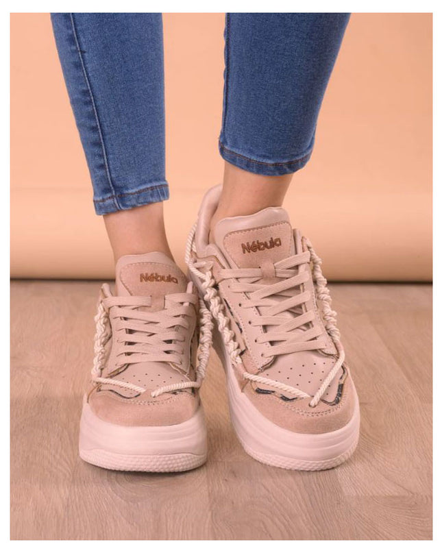 Zapatilla Liz - Beige