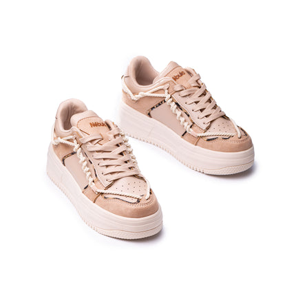 Zapatillas Urbanas Mujer Liz - Beige