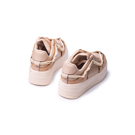Zapatillas Urbanas Mujer Liz - Beige
