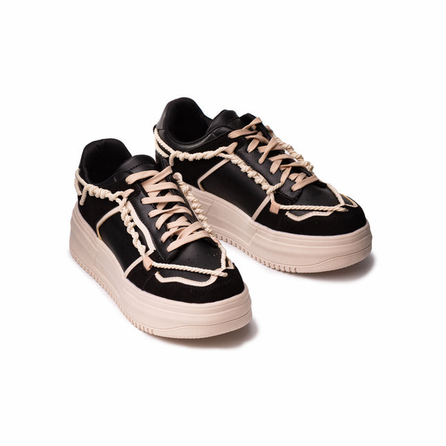 Zapatillas Urbanas Mujer Liz - Negro