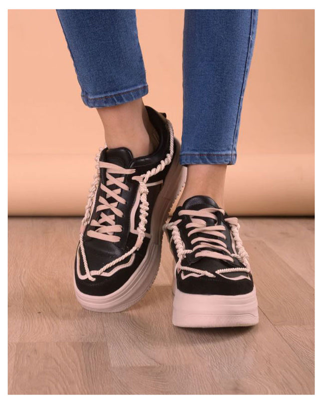 Zapatilla Liz - Negro