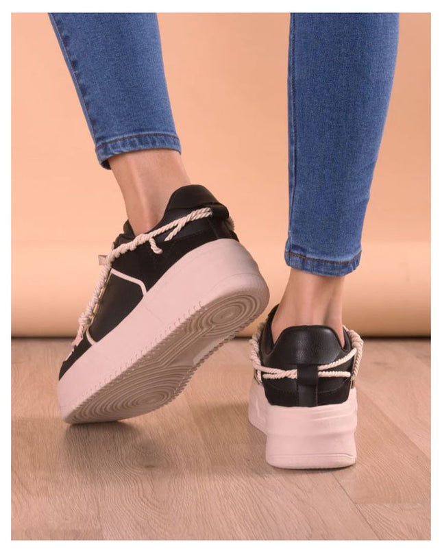 Zapatilla Liz - Negro