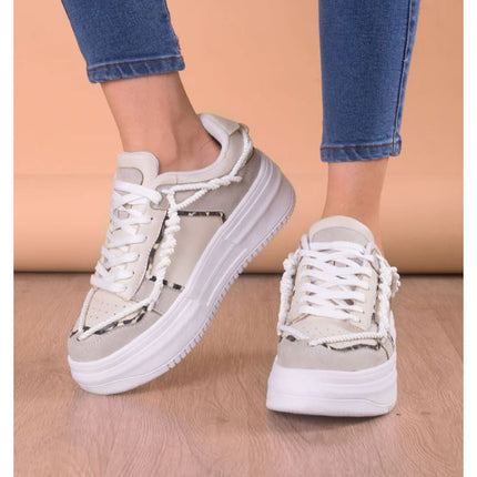 Zapatillas Urbanas Mujer Liz - Plomo