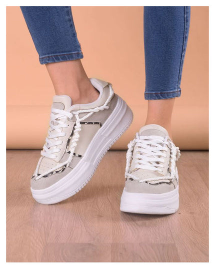 Zapatilla Liz - Plomo