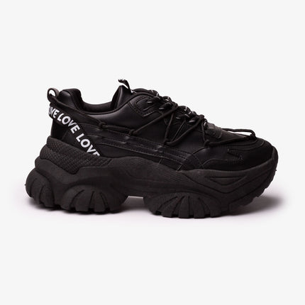 Zapatilla Love - Negro