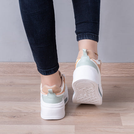Zapatillas Urbanas Mujer Luka - Anaranjado