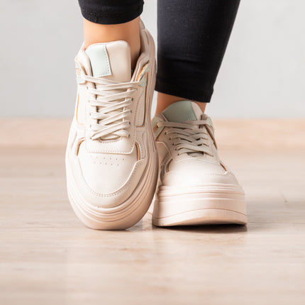 Zapatillas Urbanas Mujer Luka - Nude