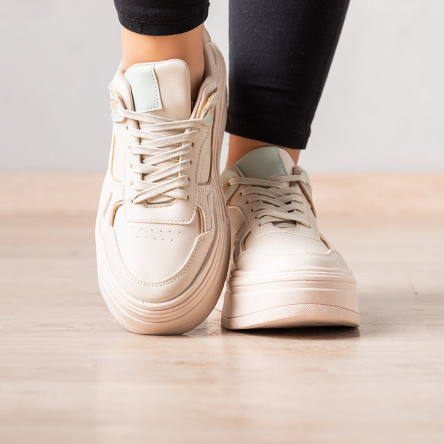 Zapatillas Urbanas Mujer Luka - Nude