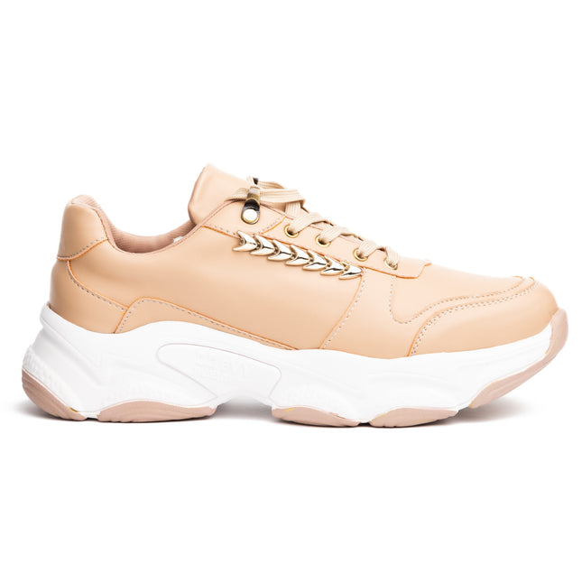Zapatillas Urbanas Mujer Lumi - Nude