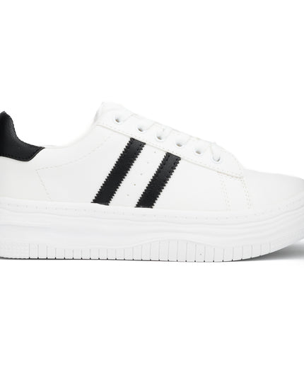 Zapatilla Lux - Blanco Negro