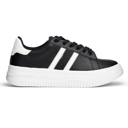 Zapatillas Urbanas Mujer Lux - Negro