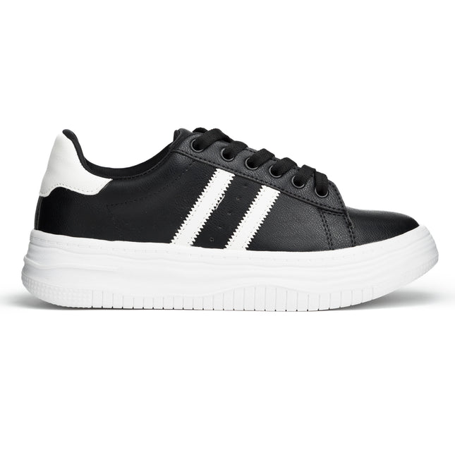 Zapatillas Urbanas Mujer Lux - Negro