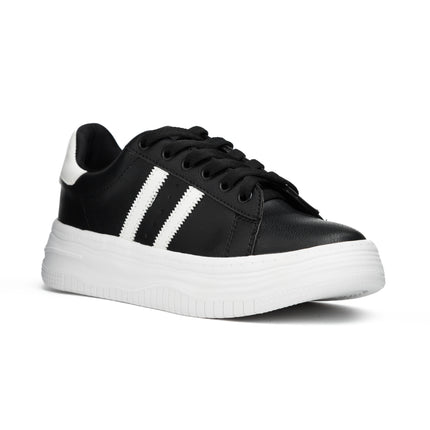 Zapatillas Urbanas Mujer Lux - Negro