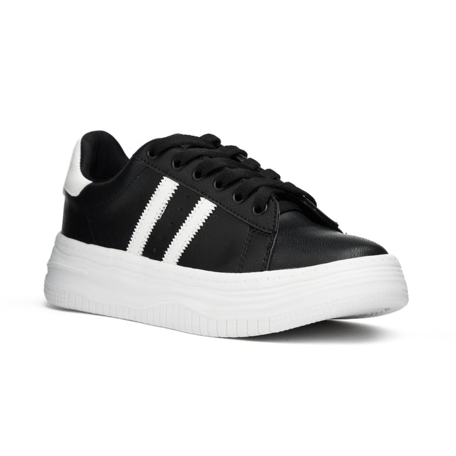 Zapatillas Urbanas Mujer Lux - Negro