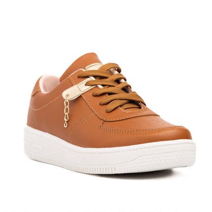 Zapatilla Urbanas Mujer Lyon - Camel