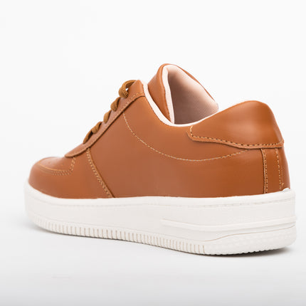 Zapatilla Urbanas Mujer Lyon - Camel
