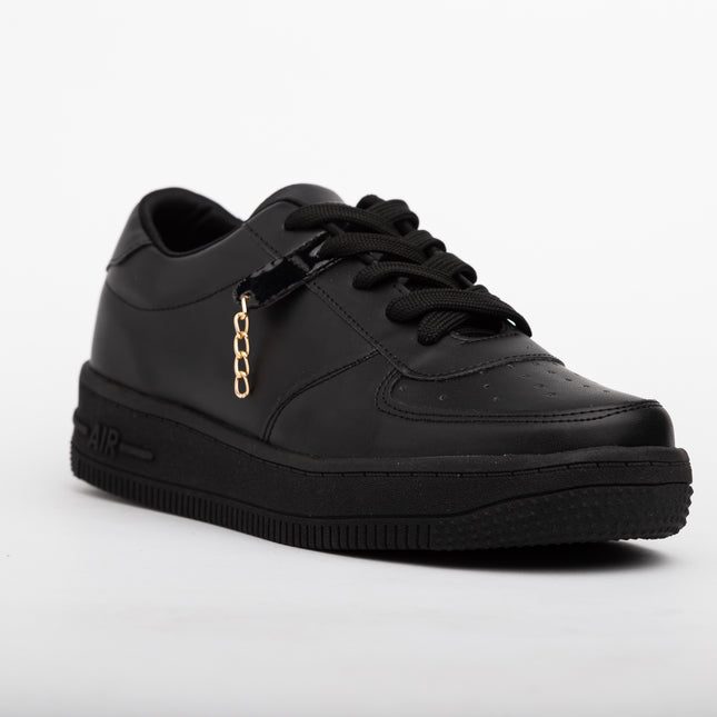 Zapatillas Urbanas Mujer Lyon - Negro