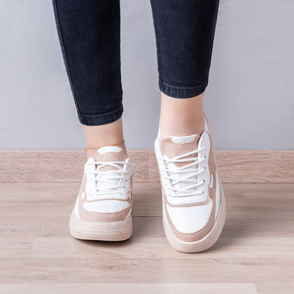 Zapatillas Urbanas Mujer Magic - Beige