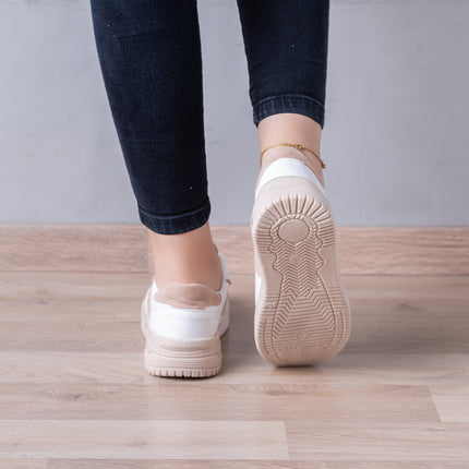 Zapatillas Urbanas Mujer Magic - Beige