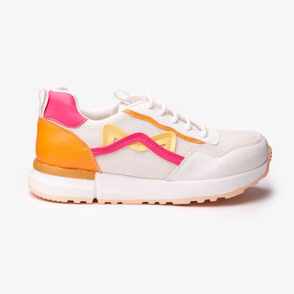 Zapatillas Urbanas Mujer Manu - Anaranjado