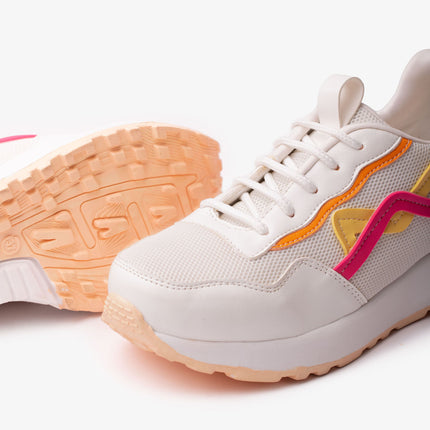 Zapatillas Urbanas Mujer Manu - Anaranjado