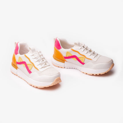 Zapatillas Urbanas Mujer Manu - Anaranjado
