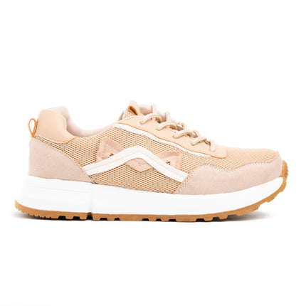 Zapatillas Urbanas Mujer Manu - Beige