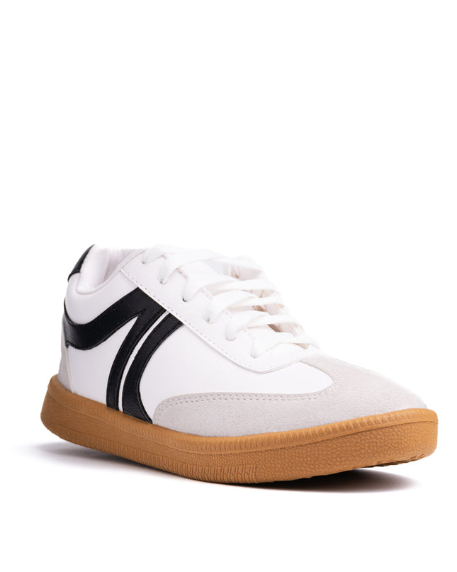 Zapatilla Mausont - Blanco Negro