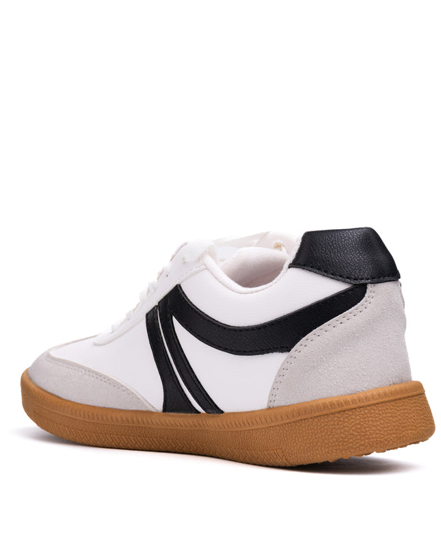 Zapatilla Mausont - Blanco Negro
