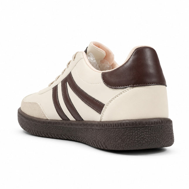 Zapatillas Urbanas Mujer Mefi - Beige