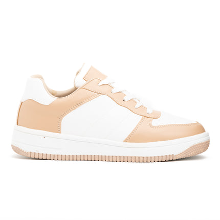 Zapatillas Urbanas Mujer Mendoza - Beige