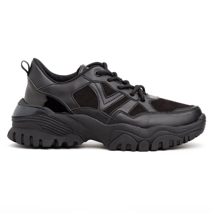 Zapatillas Urbanas Mujer Milan - Negro