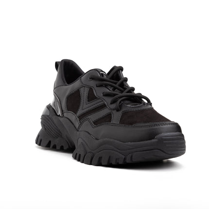 Zapatillas Urbanas Mujer Milan - Negro