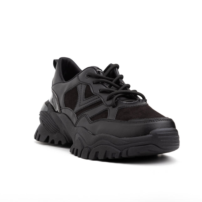 Zapatillas Urbanas Mujer Milan - Negro