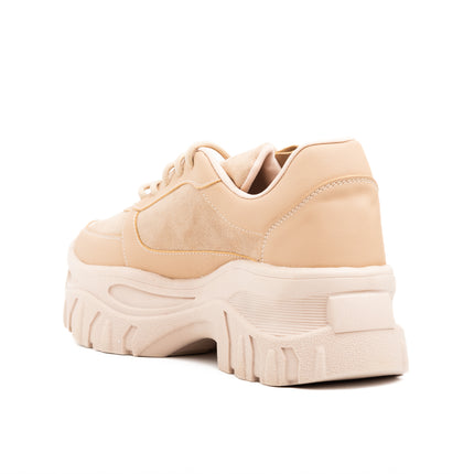 Zapatillas Urbanas Mujer Monteros - Beige