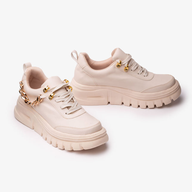 Zapatillas Urbanas Mujer Montpelier - Beige