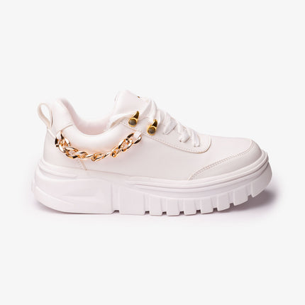 Zapatillas Urbanas Mujer Montpelier - Blanco