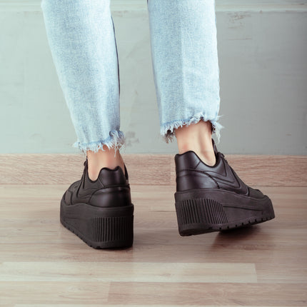 Zapatillas Urbanas Mujer Mosul - Negro