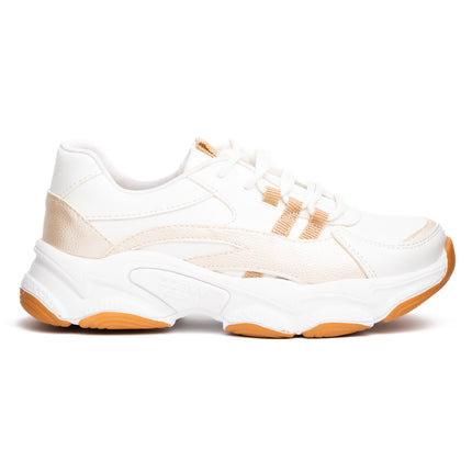 Zapatillas Urbanas Mujer Munich - Beige