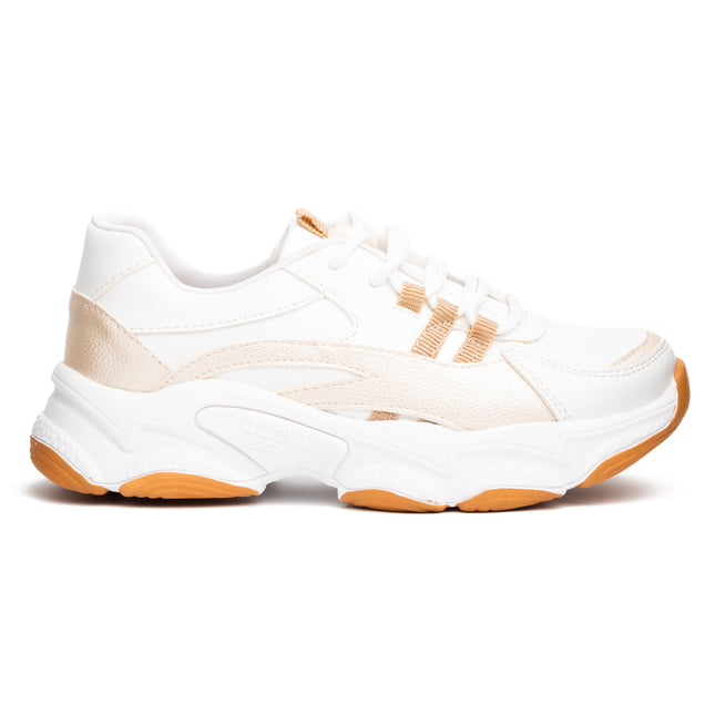 Zapatillas Urbanas Mujer Munich - Beige