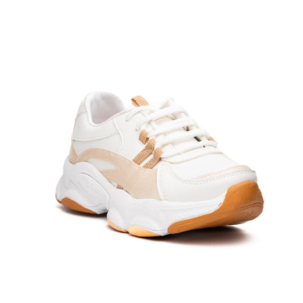 Zapatillas Urbanas Mujer Munich - Beige